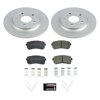 PowerStop® - Z17 Evolution Geomet® Plain Rear Brake Kit