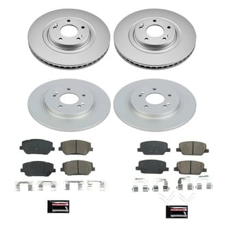 PowerStop® - Evolution Geomet® Z17 Plain Brake Kit