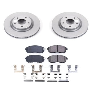 PowerStop® - Z17 Evolution Geomet® Plain Front Brake Kit