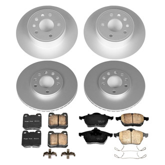 PowerStop® - Evolution Geomet® Z17 Plain Brake Kit