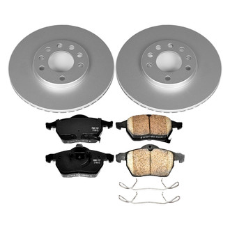 PowerStop® - Z17 Evolution Geomet® Plain Front Brake Kit