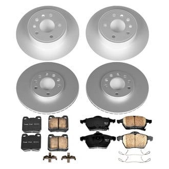 PowerStop® - Z17 Evolution Geomet® Plain Front and Rear Brake Kit