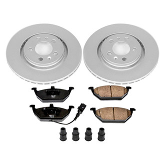 PowerStop® - Z17 Evolution Geomet® Plain Front Brake Kit