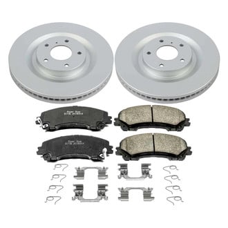 PowerStop® - Z17 Evolution Geomet® Plain Front Brake Kit