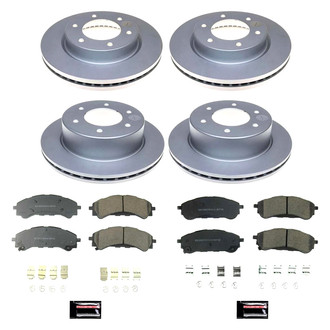 PowerStop® - Evolution Geomet® Z17 Plain Brake Kit