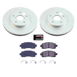 PowerStop® - Z17 Evolution Geomet® Plain Front Brake Kit