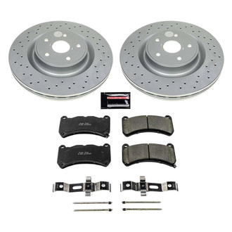 PowerStop® - Z17 Evolution Geomet® Plain Front Brake Kit