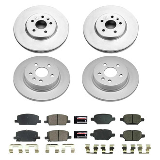 PowerStop® - Evolution Geomet® Z17 Plain Brake Kit