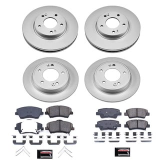 PowerStop® - Z17 Evolution Geomet® Plain Front and Rear Brake Kit