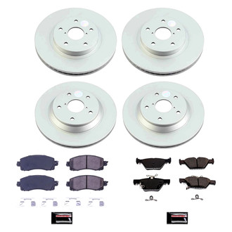 PowerStop® - Evolution Geomet® Z17 Plain Brake Kit