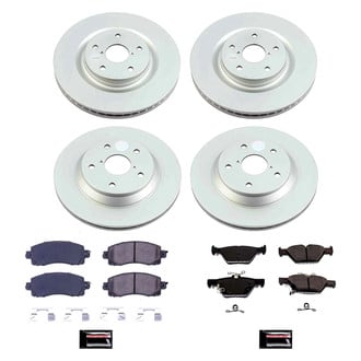 PowerStop® - Z17 Evolution Geomet® Plain Front and Rear Brake Kit