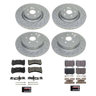 PowerStop® - Evolution Geomet® Z17 Plain Brake Kit