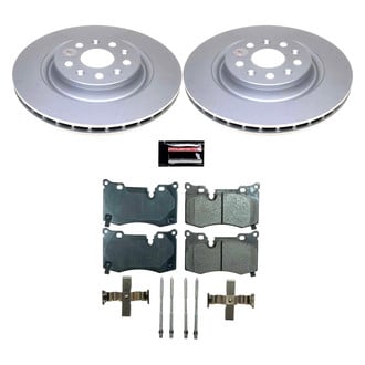 PowerStop® - Z17 Evolution Geomet® Plain Rear Brake Kit