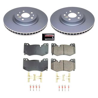 PowerStop® - Z17 Evolution Geomet® Plain Front Brake Kit