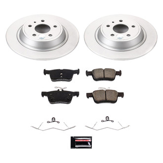 PowerStop® - Z17 Evolution Geomet® Plain Rear Brake Kit