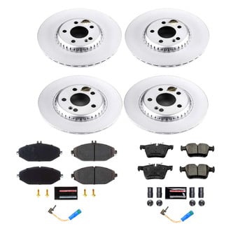 PowerStop® - Z17 Evolution Geomet® Plain Front and Rear Brake Kit