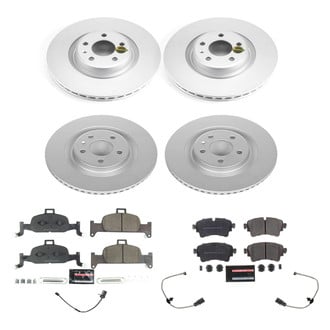 PowerStop® - Z17 Evolution Geomet® Plain Front and Rear Brake Kit