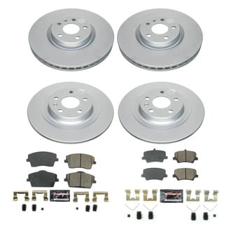PowerStop® - Evolution Geomet® Z17 Plain Brake Kit