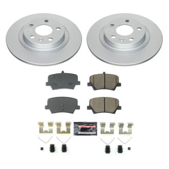 PowerStop® - Z17 Evolution Geomet® Plain Rear Brake Kit