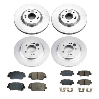 PowerStop® - Evolution Geomet® Z17 Plain Brake Kit