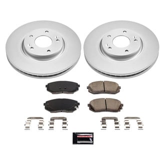 PowerStop® - Z17 Evolution Geomet® Plain Front Brake Kit