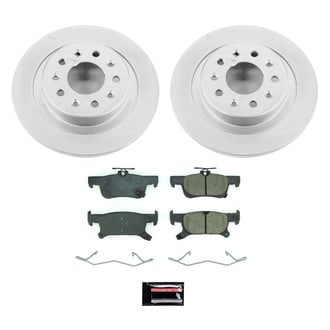 PowerStop® - Z17 Evolution Geomet® Plain Rear Brake Kit
