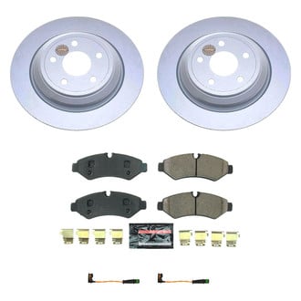 PowerStop® - Z17 Evolution Geomet® Plain Rear Brake Kit