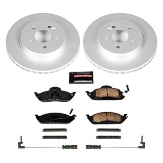 PowerStop® - Z17 Evolution Geomet® Plain Front Brake Kit