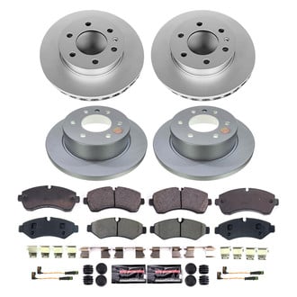 PowerStop® - Z17 Evolution Geomet® Plain Front and Rear Brake Kit