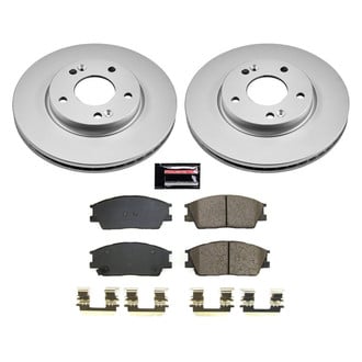 PowerStop® - Z17 Evolution Geomet® Plain Front Brake Kit