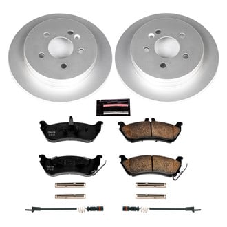 PowerStop® - Z17 Evolution Geomet® Plain Rear Brake Kit