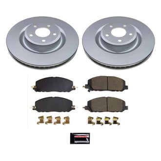 PowerStop® - Z17 Evolution Geomet® Plain Front Brake Kit