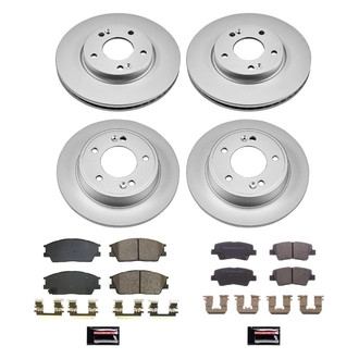 PowerStop® - Evolution Geomet® Z17 Plain Brake Kit