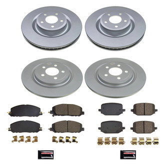 PowerStop® - Evolution Geomet® Z17 Plain Brake Kit