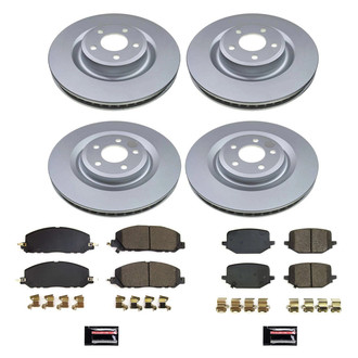 PowerStop® - Evolution Geomet® Z17 Plain Brake Kit