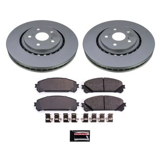 PowerStop® - Z17 Evolution Geomet® Plain Front Brake Kit
