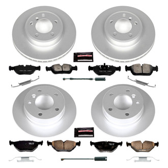 PowerStop® - Z17 Evolution Geomet® Plain Front and Rear Brake Kit
