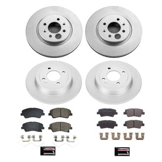 PowerStop® - Evolution Geomet® Z17 Plain Brake Kit