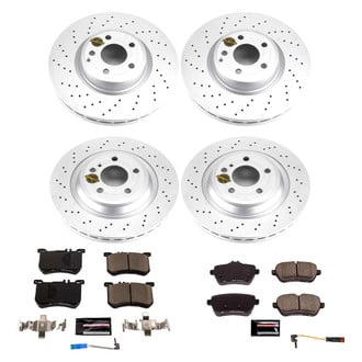 PowerStop® - Evolution Geomet® Z17 Plain Brake Kit