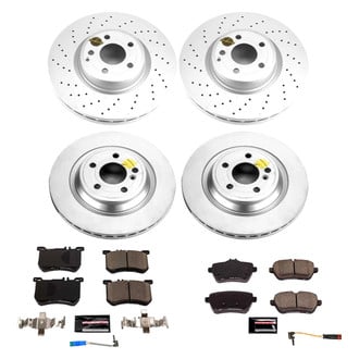 PowerStop® - Z17 Evolution Geomet® Plain Brake Kit