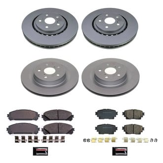 PowerStop® - Evolution Geomet® Z17 Plain Brake Kit