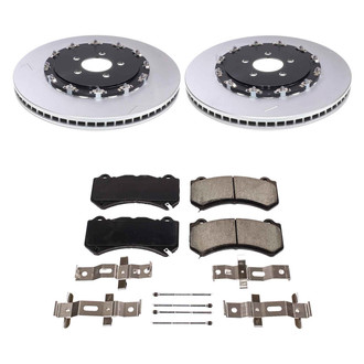 PowerStop® - Z17 Evolution Geomet® Plain Front Brake Kit