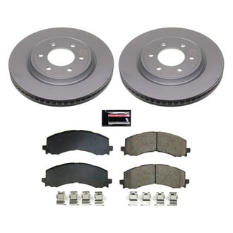 PowerStop® - Z17 Evolution Geomet® Plain Front Brake Kit