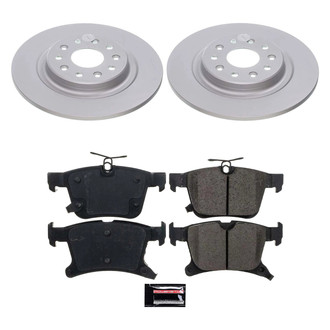 PowerStop® - Z17 Evolution Geomet® Plain Rear Brake Kit