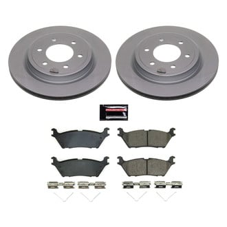 PowerStop® - Z17 Evolution Geomet® Plain Rear Brake Kit