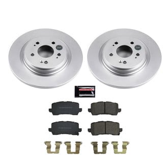 PowerStop® - Z17 Evolution Geomet® Plain Rear Brake Kit