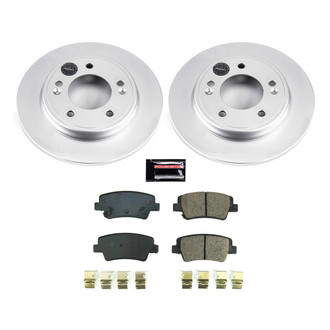 PowerStop® - Z17 Evolution Geomet® Plain Rear Brake Kit