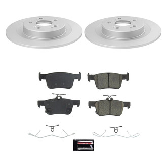 PowerStop® - Z17 Evolution Geomet® Plain Rear Brake Kit