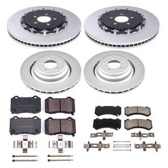 PowerStop® - Z17 Evolution Geomet® Plain Front and Rear Brake Kit