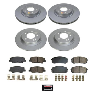 PowerStop® - Evolution Geomet® Z17 Plain Brake Kit